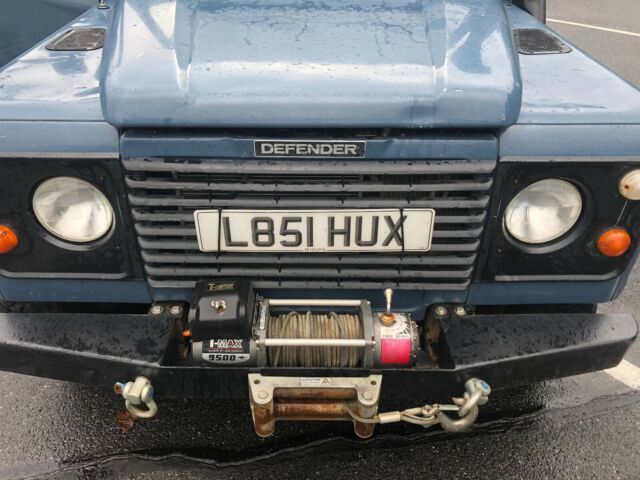 1994 Blue Land Rover Defender Crew Cab Pickup