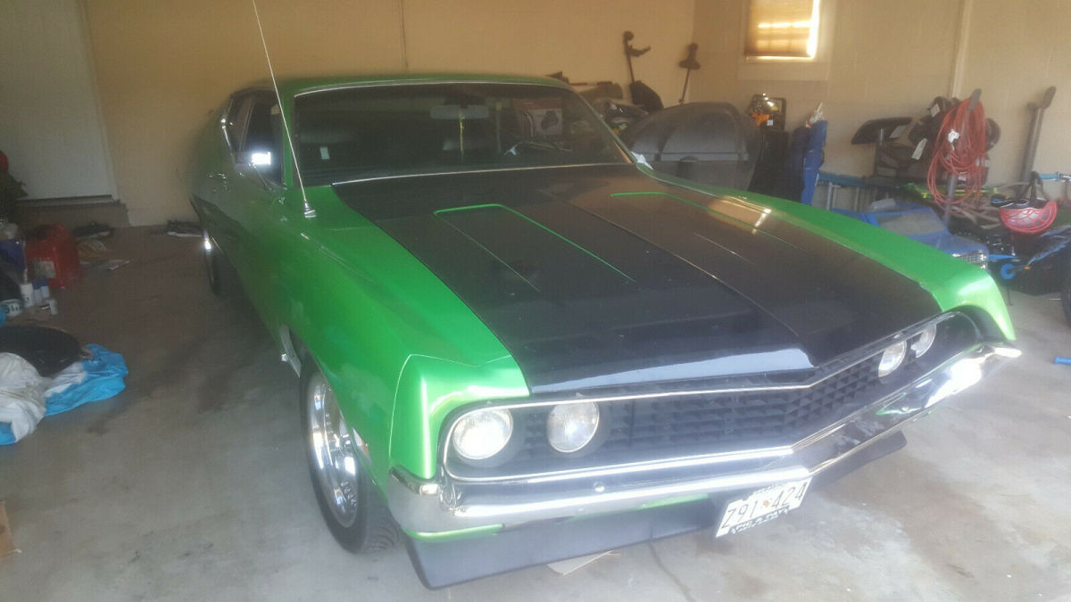 1970 Green Ford Torino Fastback