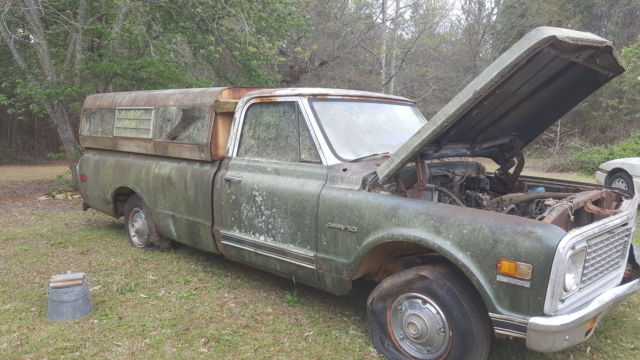 1971 Green Chevrolet C-10 PU
