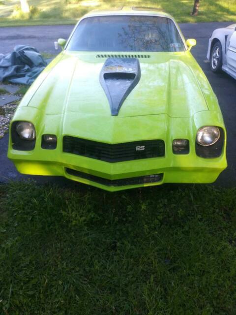 1981 Green Chevrolet Camaro Coupe