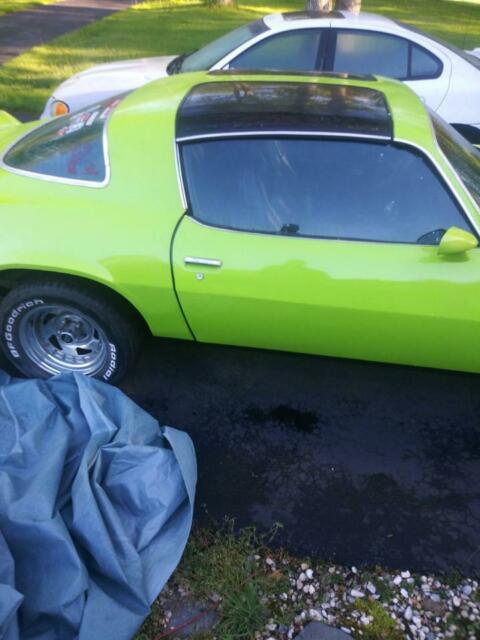 1981 Green Chevrolet Camaro Coupe