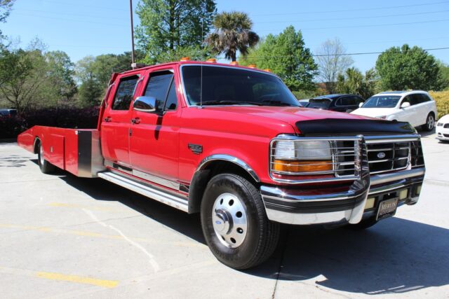 1994 Red Ford F-350 Truck