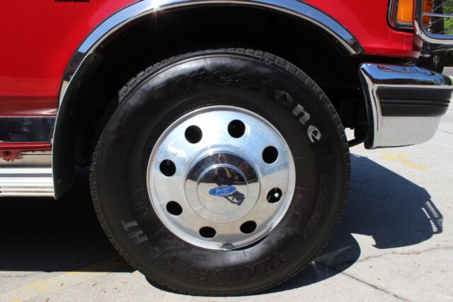1994 Red Ford F-350 Truck