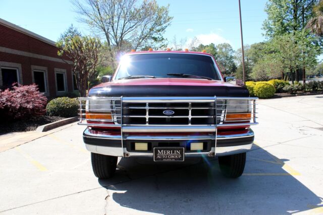 1994 Red Ford F-350 Truck