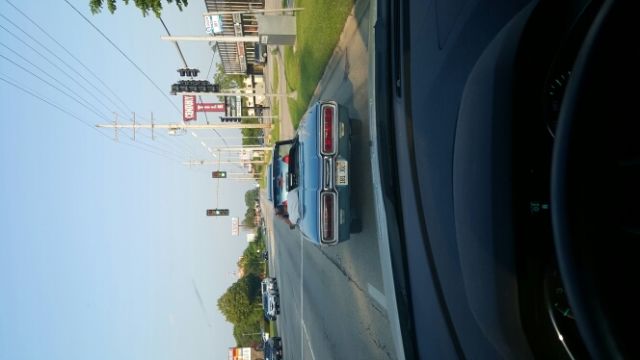 19650000 blue Ford Thunderbird Convertible