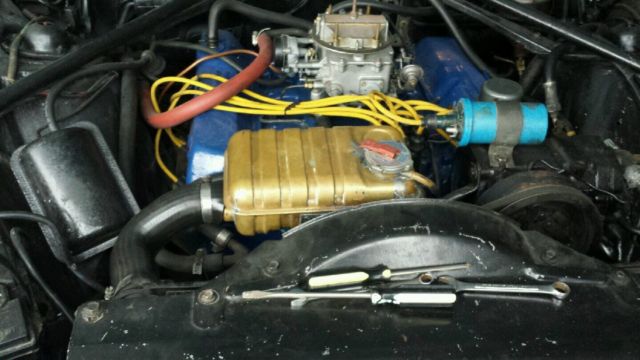 19650000 blue Ford Thunderbird Convertible