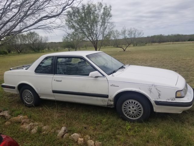 1989 White Oldsmobile Ciera Coupe