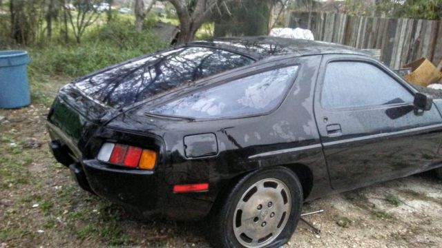 1979 black Porsche 928 Coupe