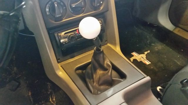 1989 Black Ford Mustang Coupe