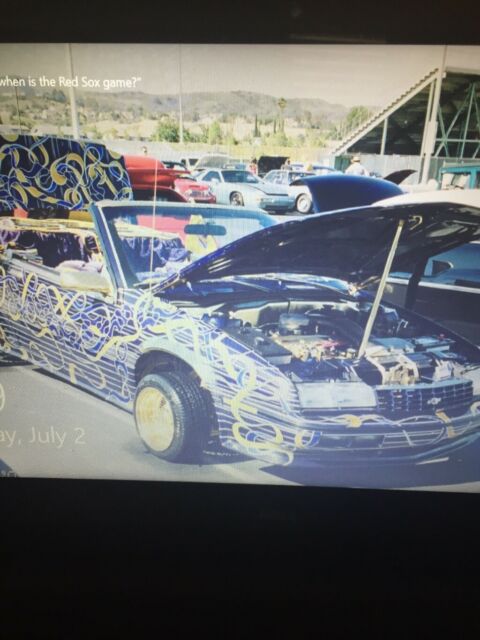 1989 Gold Chevrolet Corvette Convertible