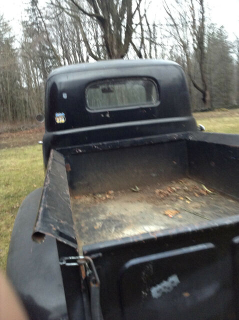 1950 Black Ford F-100 Standard Cab Pickup