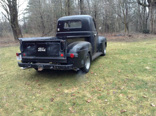 1950 Black Ford F-100 Standard Cab Pickup