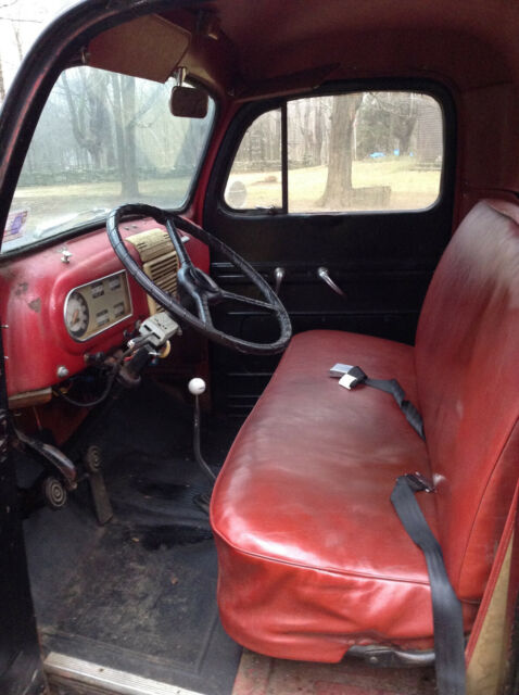 1950 Black Ford F-100 Standard Cab Pickup