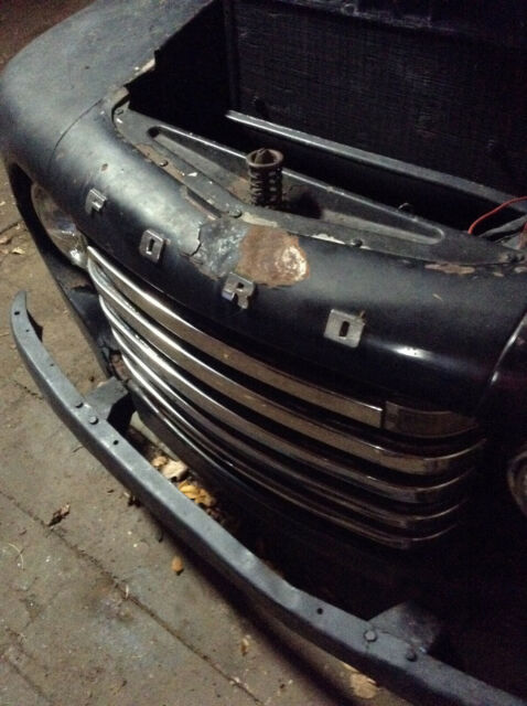 1950 Black Ford F-100 Standard Cab Pickup