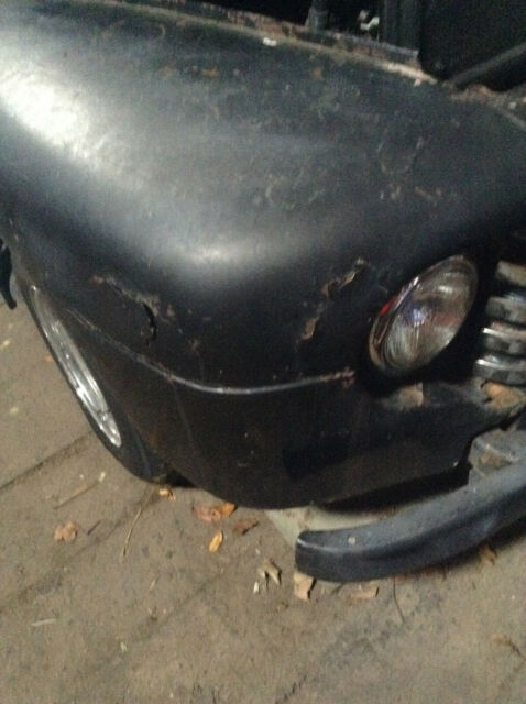 1950 Black Ford F-100 Standard Cab Pickup
