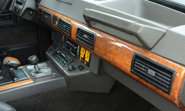 1993 Black Land Rover Range Rover SUV