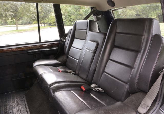 1993 Black Land Rover Range Rover SUV