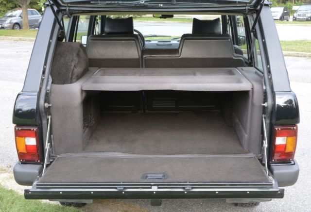 1993 Black Land Rover Range Rover SUV