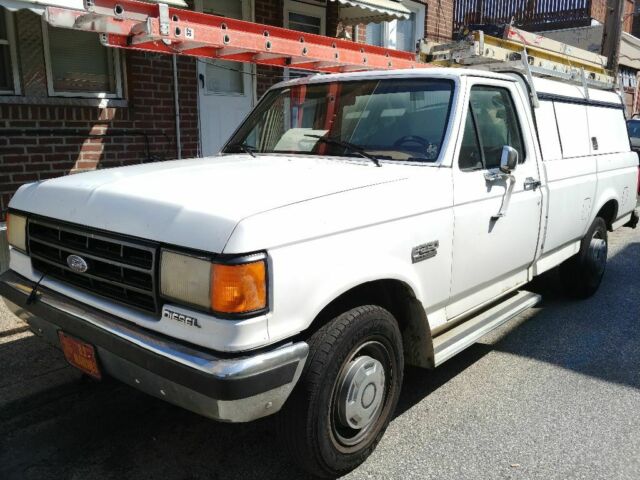 1988 White Ford F-250