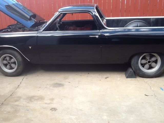 1964 Black Chevrolet El Camino 2 door coupe