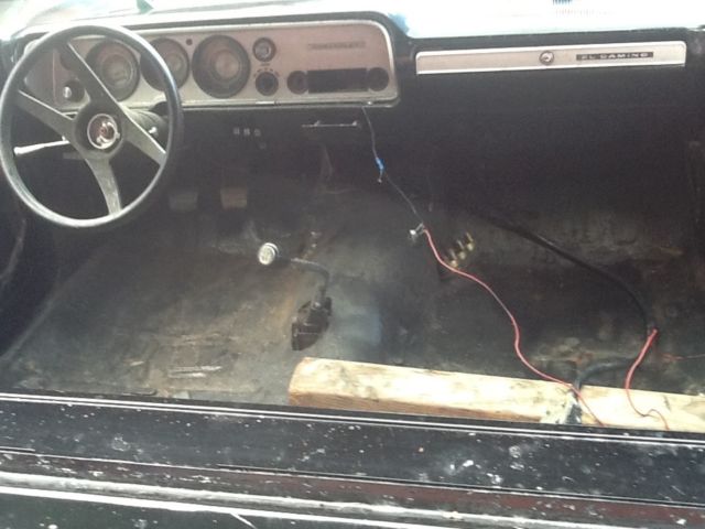 1964 Black Chevrolet El Camino 2 door coupe