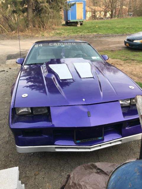 1984 Purple Chevrolet Camaro Coupe