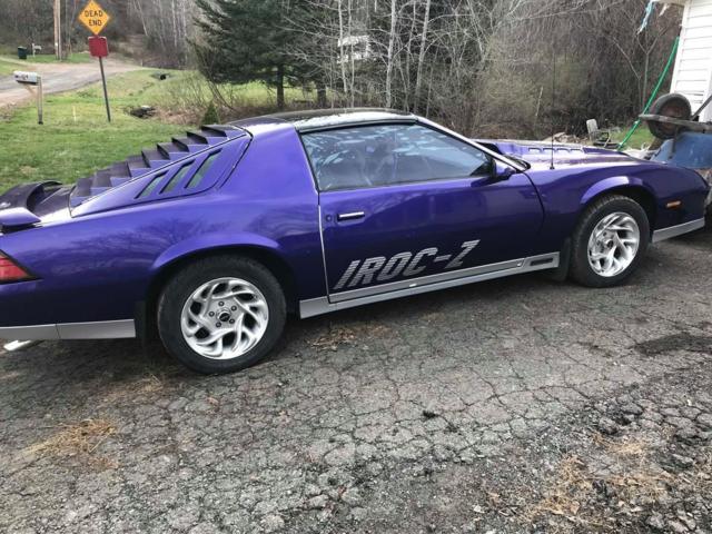 1984 Purple Chevrolet Camaro Coupe