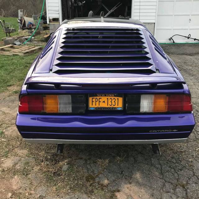 1984 Purple Chevrolet Camaro Coupe