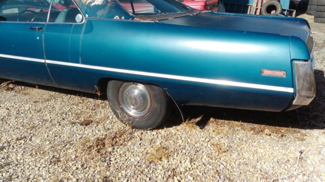 1971 Blue Chrysler 300 Series 2 door