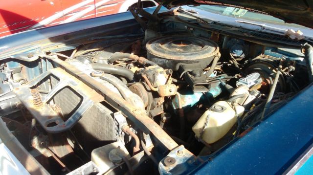 1971 Blue Chrysler 300 Series 2 door