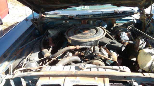 1971 Blue Chrysler 300 Series 2 door