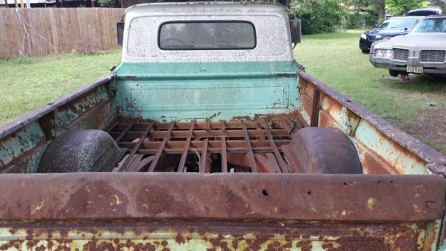 1962 Green and White GMC Other Standard Cab Pickup