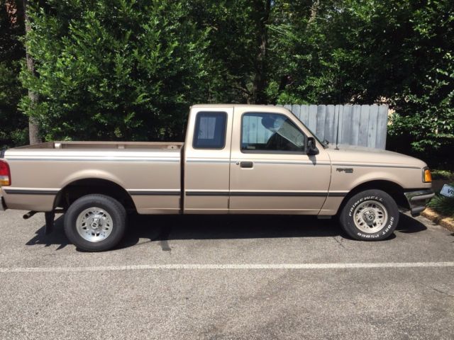 1994 Gold Ford Ranger Extended Cab Pickup