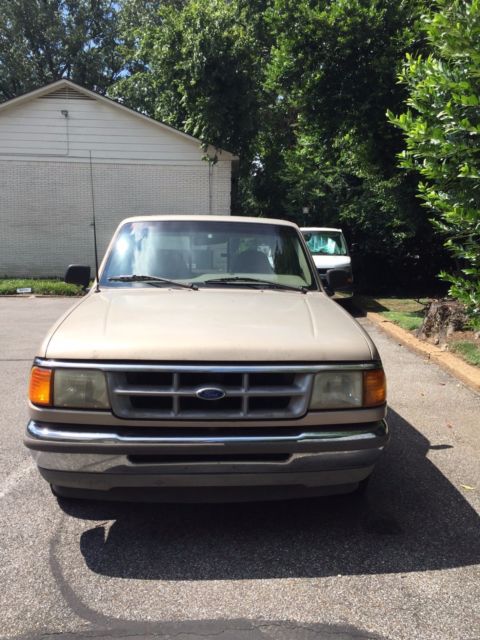 1994 Gold Ford Ranger Extended Cab Pickup