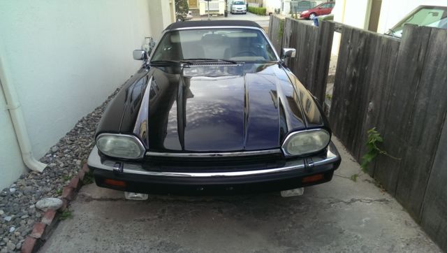 19920000 Black Jaguar XJS Convertible