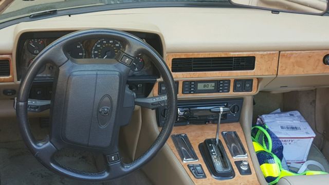 19920000 Black Jaguar XJS Convertible