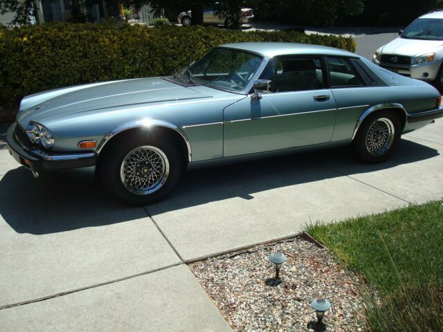 1990 Blue Jaguar XJS Coupe