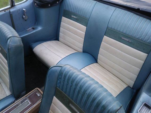 1966 light blue Ford Mustang Convertible