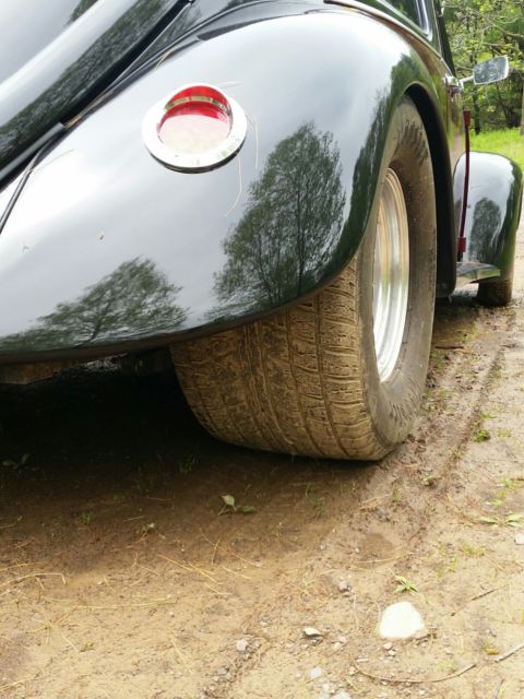 1972 Black and Cherry Volkswagen Beetle - Classic Coupe