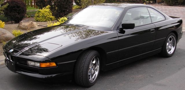 1991 Schwartz - Jet Black BMW 8-Series Coupe