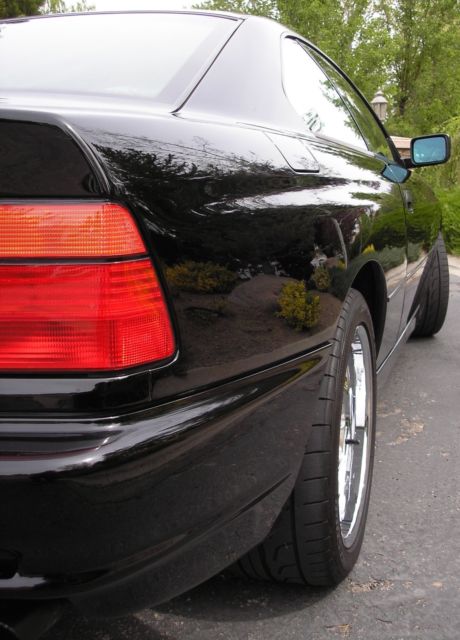 1991 Schwartz - Jet Black BMW 8-Series Coupe
