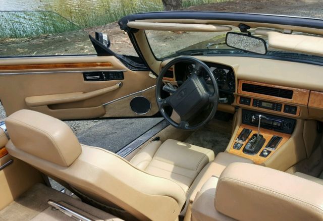 1992 Black Jaguar XJS Convertible