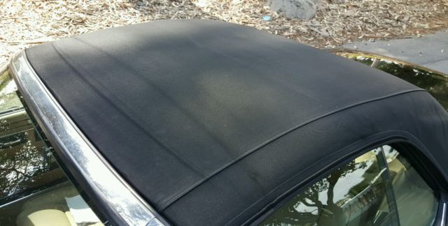 1992 Black Jaguar XJS Convertible