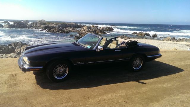 1992 Black Jaguar XJS Convertible
