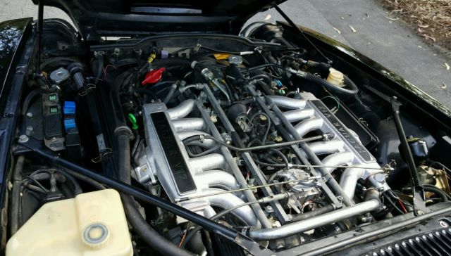 1992 Black Jaguar XJS Convertible