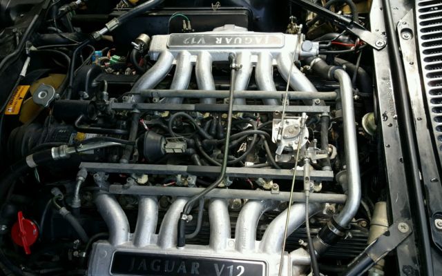 1992 Black Jaguar XJS Convertible