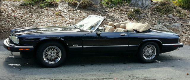 1992 Black Jaguar XJS Convertible