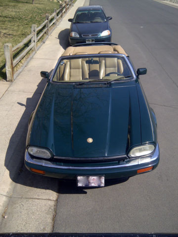 1994 British Racing Green Jaguar XJS Convertible