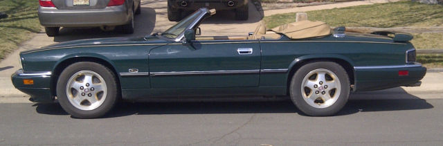 1994 British Racing Green Jaguar XJS Convertible