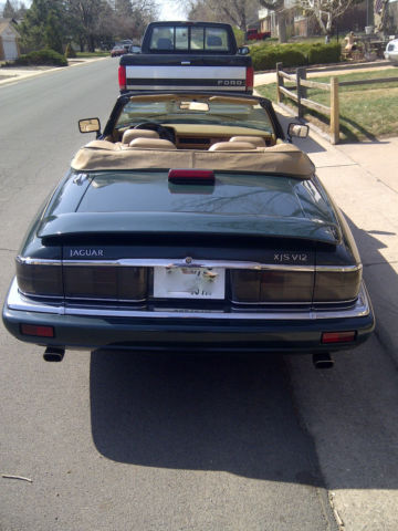 1994 British Racing Green Jaguar XJS Convertible
